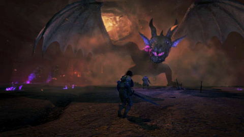 発売間近 ドラゴンズドグマ ダークアリズン のドラゴンと武器強化システムを公開 Game Watch