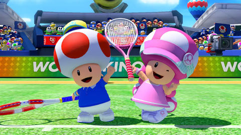 マリオテニス エース 5月オンライントーナメントにカロン参戦 新衣装 キノピコのテニスウェア も登場 Game Watch