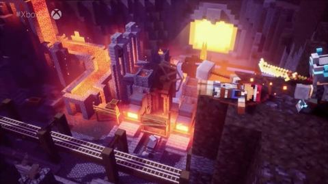 Xbox Briefing 19 2d見下ろし視点の新たな マイクラ Minecraft Dungeons の新たなトレーラーを公開 Game Watch
