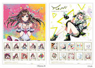 拡大画像 ダブルアニバーサリー記念 キズナアイさん Yuniさんのフレーム切手セットが発売 1 7 Game Watch