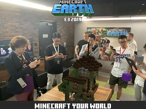 リアルでマイクラの楽しさを友達と共有できる 革新的なarゲーム Minecraft Earth 初試遊レポート Game Watch