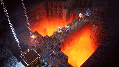 Minecraft の世界観で Diablo 風ハクスラが楽しめる Minecraft Dungeon Game Watch