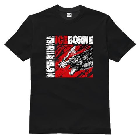 Mhw アイスボーン 登場記念 ナルガクルガ と ティガレックス のtシャツ予約受付中 Game Watch