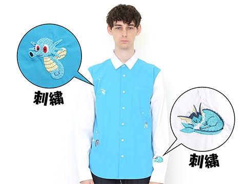 ポケモン グラニフ とのコラボレーションによりピカチュウや水ポケモンをモチーフにしたtシャツを発売 Game Watch