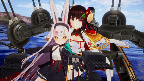 アズールレーン クロスウェーブ 新pv公開 島風 と 駿河 が躍動する姿やフォトモードなどの新要素を紹介 Game Watch