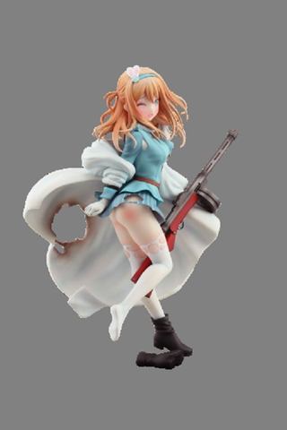 恥じらい顔がキュート ドルフロ スオミ Kp 31のフィギュア発売決定 Game Watch