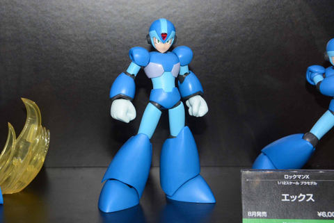 Wf19夏 カッコ良さと組み立てやすさ コトブキヤの ロックマンx プラモデルは アーマーの展開や ゼロ も登場 Ledで剣も光る Game Watch