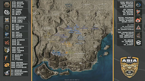 Met Asia Series Pubg Classic 中国 台湾勢のボイコットを乗り越えて韓国gen Gが涙の総合優勝 Game Watch