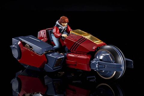 バイク形態からロボット形態へ完全変形可能 メガゾーン23 より プロトガーランド のフィギュアが登場 Game Watch