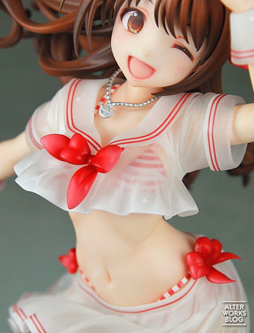 うっすら透けてみえる縞模様 ほぼ水着 の 島村卯月 のフィギュアが再販決定 Game Watch