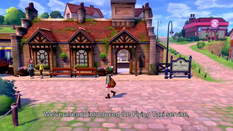 ガラル地方 では そらとぶタクシー 以外に電車も使われている ポケットモンスター ソード シールド 大森dによる新たな紹介動画を公開 Game Watch