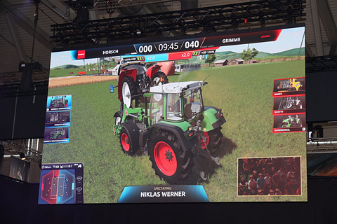 これもeスポーツ 麦わら帽子が乱れ飛ぶ Farming Simulator League レポート Game Watch