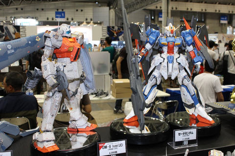 C3afa Tokyo 19 C3afaマーケット レポート Sdガンダム ザブングル エルガイム その他作品編 独特の魅力を持った造形の数々 Game Watch