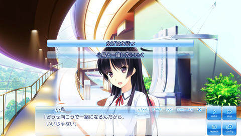 Switch版ビジュアルノベル この大空に 翼をひろげて 本日発売 Game Watch