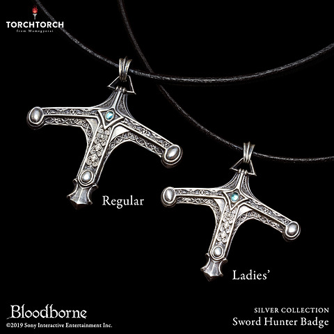 ブラッドボーン の作中に登場する 狩人証 がアクセサリーになって発売 Game Watch