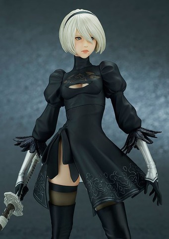 それは履いていると言えるのか Nier Automata より 2b のフィギュアが登場 Game Watch