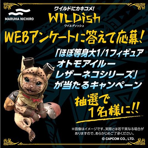 マルハニチロの冷凍食品 Wildishシリーズ に Mhw アイスボーン のモンスターが登場 Game Watch