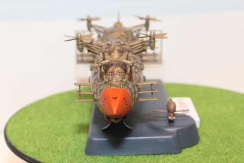 ファインモールドのスタジオジブリ作品のプラモデルに 飛行戦艦 ゴリアテ 登場 Game Watch