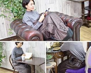 サンコー 手も足も暖かい歩ける1人用こたつ 着るお一人様用こたつ2 発売 Game Watch