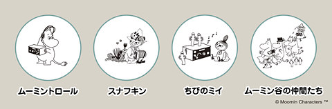 ムーミン とコラボした ウォークマン が登場 本日より予約開始 Game Watch