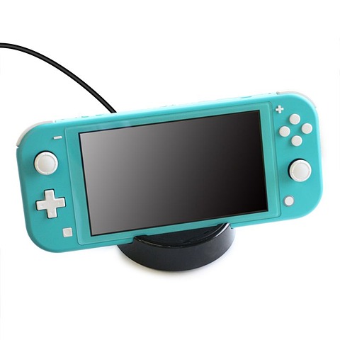 コロンバスサークル Switch Lite用の 2ポートusb充電スタンド を12月上旬発売 Game Watch