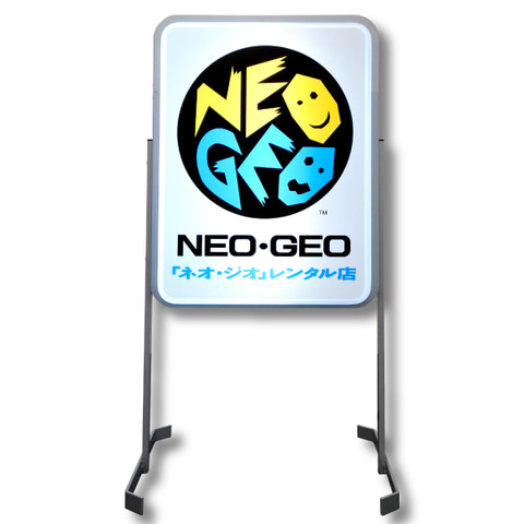 哀愁漂う Neo Geoレンタル店 のスタンドサインが販売中 受注は10月31日まで Game Watch