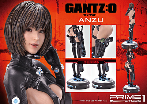 しなやかなボディラインとリアルな肌の質感 プライム1スタジオ Gantz O より 山咲杏 スタチュー発売決定 Game Watch