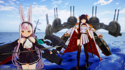 アズレン のキャラクターたちがpcにも アズールレーン クロスウェーブ がsteamにて発売決定 Game Watch