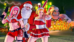 【ゲーム】「ストV AE」、「ルシア」や「ポイズン」のクリスマスシーズンのコスチュームが登場！