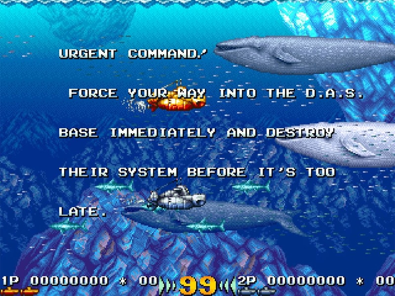 上を撃つと速くなり 上を撃つと遅くなる 海中 海上の