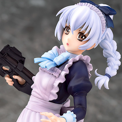 メイド服 P90 フルメタル パニック より テレサ テスタロッサ のフィギュアが発売 Game Watch