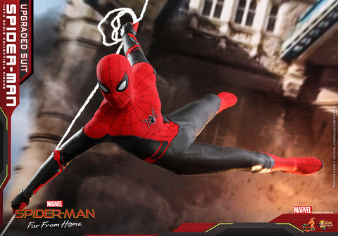 ホットトイズより全高約29cmでスーツの質感を忠実に再現した スパイダーマン のスケールフィギュアが発売 Game Watch