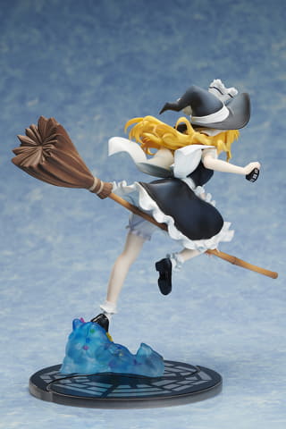 台座を組み合わせて箒にタンデム 東方キャノンボール のopをイメージしたフィギュア 博麗霊夢 霧雨魔理沙 予約受付開始 Game Watch