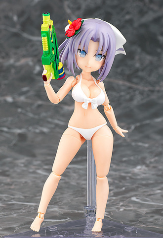 雪泉 パルフォムr で参ります 閃乱カグラ より白ビキニの 雪泉 のアクションフィギュアが発売 Game Watch