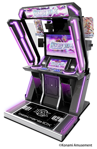 音響効果とled装飾による臨場感を演出 Beatmania Iidx Lightning Model 稼働開始 Game Watch