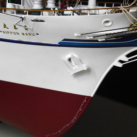 製作参考時間は500時間 ウッディジョー 木製帆船模型 1 80 日本丸 を発売中 Game Watch