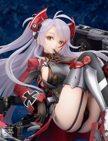 右胸のほくろがっ アズールレーン より プリンツ オイゲン のフィギュアが登場 Game Watch