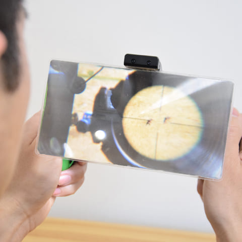 画面を1 5倍に拡大 スマホゲームを快適に楽しめる 拡大鏡付きスマホゲームグリップ 発売開始 Game Watch