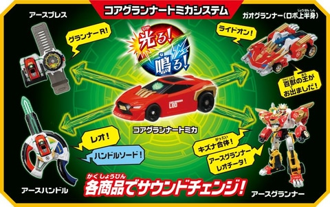 タカラトミー 新tvアニメ トミカ絆合体 アースグランナー の玩具