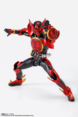 プロミネンスドロップを再現可能 S H Figuarts真骨彫製法 仮面ライダーオーズ より タジャドルコンボを再現したアクションフィギュアが登場 Game Watch