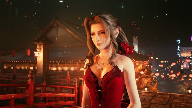 クラウドの女装やエアリスとティファのドレス姿も Ffvii Remake 最新スクリーンショットを大量公開 Game Watch