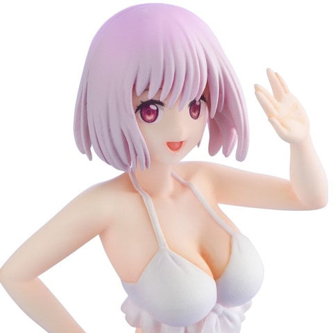 白水着に包まれた豊満なボディ Ssss Gridman より 新条アカネの水着姿がフィギュア化 Game Watch