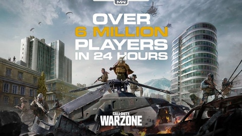 Cod バトロワ Call Of Duty Warzone 配信から24時間でプレーヤー数600万人を突破 Game Watch