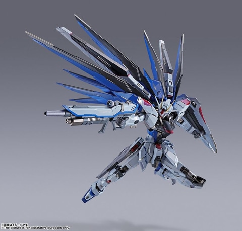 翼のように躍動感のあるシルエットを実現 ガンダムseed より Metal Build フリーダムガンダム Concept 2 が予約受付開始 Game Watch