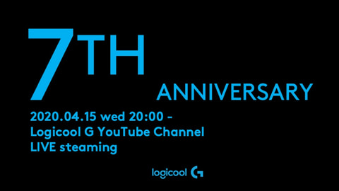 ロジクール ゲーミングブランド Logicool G の7周年記念生放送を4月15日に配信 Game Watch