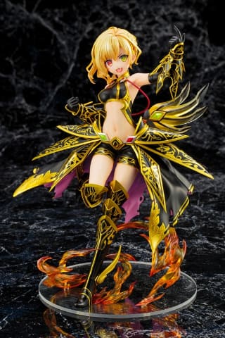 ワキとヘソの作り込みがセクシー 白猫プロジェクト より八重歯がかわいい シャルロット のフィギュアが登場 Game Watch