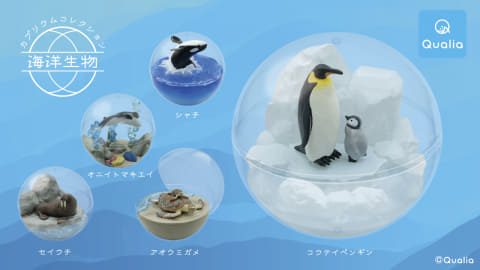 ガチャ カプリウムコレクション 海洋生物 発売決定 Game Watch