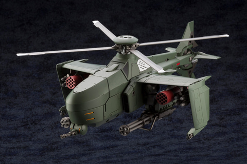 足がはえる戦闘ヘリ ヒト型へのシステムコンバート機構を搭載した攻撃ヘリ型ヘキサギア スティールレイン が登場 Game Watch