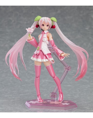 桜をイメージしたアクションフィギュア Figma 桜ミク と 桜ミク のねんどろいどどーるが登場 Game Watch