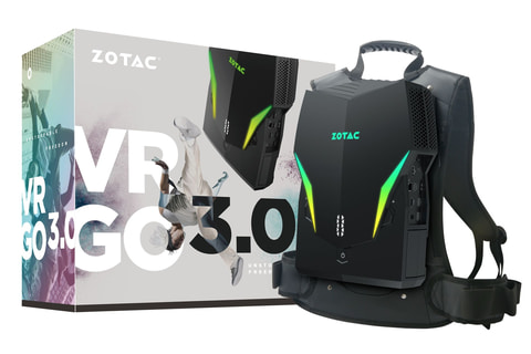 Zotac Vr用バックパック型pc Vr Go 3 0 の受注販売を開始 Game Watch